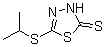 CAS#: 62868-67-1， 5-[(1-Methylethyl)Thio]-1,3,4-Thiadiazole-2(3H)-Thione