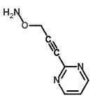 CAS#: 628698-65-7， 2-[3-(Aminooxy)-1-propyn-1-yl]pyrimidine