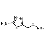 CAS#: 628704-34-7， 5-[(Aminooxy)methyl]-1,3,4-thiadiazol-2-amine