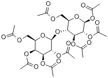 结构式 CAS# 6291-42-5, 乳糖八乙酸酯