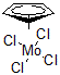 structure of CAS# 62927-99-5, Tetrachloro(H5-2,4-Cyclopentadien-1-Yl)-Molybdenum;Cyclopentadienylmolybdenum(V) Tetrachloride, Min. 95%;Cyclopentadienylmolybdenum (V) Tetrachloride, 95+%;Cyclopentadienylmolybdenum(V)Tetrachloride,Min.95%