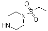 structure of CAS# 62937-96-6, 1-(Ethylsulfonyl)-Piperazine;1-Ethanesulfonyl-Piperazine;Bas 03362899;Sbb007119
