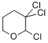 structure of CAS# 63027-88-3, 2,3,3-Trichlorotetrahydro-2H-Pyran;(2R)-2,3,3-Trichlorotetrahydropyran;Zinc00158238