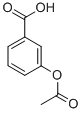 结构式 CAS# 6304-89-8, 3-乙酰氧基苯甲酸