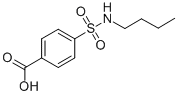 CAS#: 6306-16-7， 4-(Butylsulfamoyl)Benzoic Acid