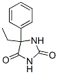 结构式 CAS# 631-07-2, (+/-)-5-乙基-5-苯基海因