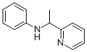 结构式 CAS# 6312-11-4, N-(1-吡啶-2-基乙基)苯胺