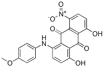 CAS#: 63133-83-5， 1,8-Dihydroxy-4-[(4-Methoxyphenyl)Amino]-5-Nitro-Anthracene-9,10-Dione