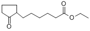 structure of CAS# 63135-03-5, Ethyl 6-(2-Oxocyclopentyl)Hexanoate;6-[(1S)-2-Oxocyclopentyl]Hexanoic Acid Ethyl Ester;6-[(1S)-2-Ketocyclopentyl]Hexanoic Acid Ethyl Ester;Zinc02584608