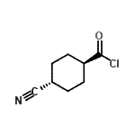 CAS#: 63136-90-3， trans-4-Cyanocyclohexanecarbonyl Chloride