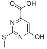 结构式 CAS# 6314-14-3, 6-羟基-2-(甲硫基)-4-嘧啶羧酸
