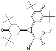 CAS#: 63165-90-2， 2-[2,3-Bis[3,5-Bis(1,1-Dimethylethyl)-4-Oxo-2,5-Cyclohexadien-1-Ylidene]Cyclopropylidene]-2-Cyanoacetic Acid Ethyl Ester