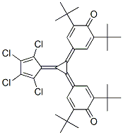CAS#: 63165-92-4， 4,4'-[3-(2,3,4,5-Tetrachloro-2,4-Cyclopentadien-1-Ylidene)-1,2-Cyclopropanediylidene]Bis[2,6-Bis(1,1-Dimethylethyl)-2,5-Cyclohexadien-1-One]