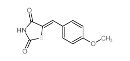 CAS#: 6320-51-0， 5-P-Methoxybenzylidene-2,4-Thiazolidinedione