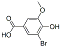 CAS#: 6324-52-3， 5-Bromovanillic Acid