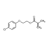 CAS#: 63249-65-0， 2-(4-Chlorophenoxy)Ethyl Methacrylate