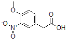 结构式 CAS# 63304-80-3, 4-甲氧基-3-硝基-苯乙酸