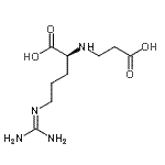 CAS#: 63358-47-4， N<Sup>2</Sup>-(2-Carboxyethyl)-N<Sup>5</Sup>-(Diaminomethylene)-L-Ornithine