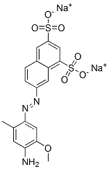 CAS#: 6341-28-2， Disodium 7-[(4-Amino-5-Methoxy-O-Tolyl)Azo]Naphthalene-1,3-Disulphonate