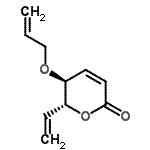 CAS#: 634196-52-4， (5S,6R)-5-(Allyloxy)-6-vinyl-5,6-dihydro-2H-pyran-2-one