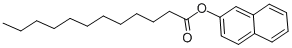 structure of CAS# 6343-73-3, 2-Naphthyl Laurate;2-Naphthyl Dodecanoate;Dodecanoic Acid 2-Naphthyl Ester;Lauric Acid 2-Naphthyl Ester