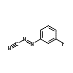 CAS#: 63471-65-8， (E)-(3-Fluorophenyl)Diazenecarbonitrile