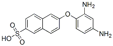CAS 登录号：6357-92-2， 6-(2,4-二氨基苯氧基)-2-萘磺酸
