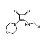 CAS#: 636601-15-5， 3-[(Hydroxymethyl)amino]-4-(4-morpholinyl)-3-cyclobutene-1,2-dione