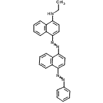 CAS#: 6368-71-4， N-Ethyl-4-{[4-(Phenyldiazenyl)-1-Naphthyl]Diazenyl}-1-Naphthalenamine