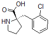 CAS#: 637020-76-9， 2-[(2-Chlorophenyl)Methyl]-D-Proline