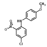 CAS#: 6373-69-9， 4-Chloro-N-(4-Methoxyphenyl)-2-Nitroaniline