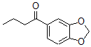 结构式 CAS# 63740-97-6, 1-(1,3-苯并二氧戊环-5-基)-1-丁酮