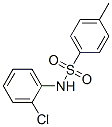 结构式 CAS# 6380-05-8, N-(2-氯苯基)对甲苯磺酰胺