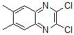 structure of CAS# 63810-80-0, 2,3-Dichloro-6,7-Dimethyl-Quinoxaline;2,3-Dichloro-6,7-Dimethylquinoxaline(SALTDATA: FREE);2,3-DICHLORO-6,7-DIMETHYLQUINOXALINE