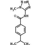 CAS#: 638146-75-5， 4-Isopropyl-N-(1-methyl-1H-tetrazol-5-yl)benzamide