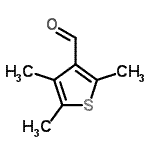 CAS#: 63826-44-8， 2,4,5-Trimethyl-3-Thiophenecarbaldehyde