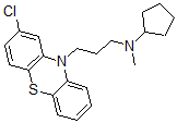 CAS#: 63833-99-8， 2-Chloro-N-Cyclopentyl-N-Methyl-10H-Phenothiazine-10-Propan-1-Amine