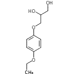 CAS#: 63834-84-4， 3-(4-Ethoxyphenoxy)-1,2-Propanediol