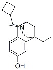 CAS#: 63869-51-2， 1,2,3,4,5,6-Hexahydro-3-Cyclobutylmethyl-6-Ethyl-1-Methyl-2,6-Methano-3-Benzazocin-8-Ol