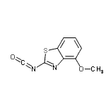 CAS#: 63876-69-7， 2-Isocyanato-4-methoxy-1,3-benzothiazole