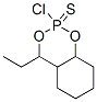 CAS 登录号：63886-82-8， 六氢-2-氯-4-乙基-4H-1,3,2-苯并二氧杂磷杂环己烷 2-硫化物