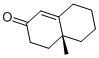 structure of CAS# 63975-59-7, (R)-(-)-10-Methyl-1(9)-Octal-2-One;R-(-)-4,4A,5,6,7,8-Hexahydro-4A-Methyl-2(3H)-Naphthalinone;2(3H)-Naphthalenone, 4,4A,5,6,7,8-Hexahydro-4A-Methyl-;Nsc42886