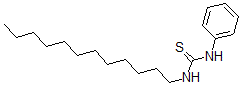 structure of CAS# 63980-78-9, N-Dodecyl-N'-Phenyl-Thiourea;1-DODECYL-3-PHENYL-2-THIOUREA