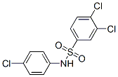 CAS#: 640-59-5， 3,4-Dichloro-N-(4-Chlorophenyl)Benzenesulphonamide