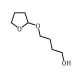 结构式 CAS# 64001-06-5, 4-(四氢-2-呋喃基氧基)-1-丁醇