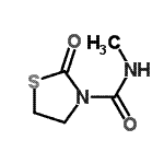 CAS#: 64002-07-9， N-Methyl-2-oxo-1,3-thiazolidine-3-carboxamide