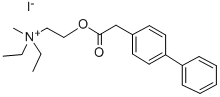 CAS#: 64048-45-9， Diethyl(2-Hydroxyethyl)Methylammonium Iodide, 4-Biphenylylacetate