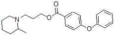 CAS#: 64050-40-4， 3-(2-Methylpiperidino)Propyl 4-Phenoxybenzoate