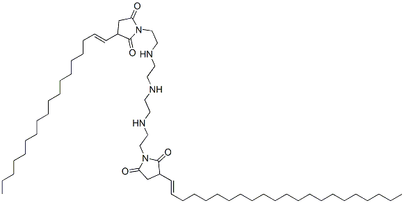 CAS#: 64051-46-3， 1-[2-[[2-[[2-[[2-[3-(Docosenyl)-2,5-Dioxo-1-Pyrrolidinyl]Ethyl]Amino]Ethyl]Amino]Ethyl]Amino]Ethyl]-3-(Octadecenyl)Pyrrolidine-2,5-Dione