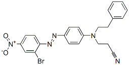 CAS#: 64071-85-8， 3-[[4-[(2-Bromo-4-Nitrophenyl)Azo]Phenyl](2-Phenylethyl)Amino]Propiononitrile